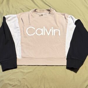 Calvin Klein Performance Beige Sweatshirt